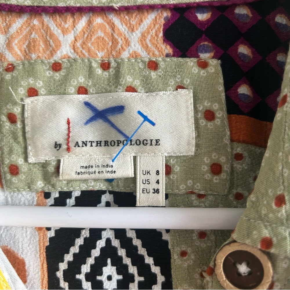 Anthropologie Everyday Patchwork Dress - Picture 6 of 10
